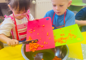 "Smaki jesieni" - projekt edukacyjny w gr. XI