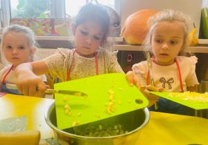 "Smaki jesieni" - projekt edukacyjny w gr. XI