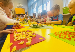 "Smaki jesieni" - projekt edukacyjny w gr. XI