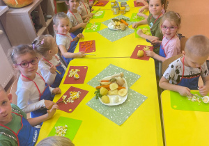 "Smaki jesieni" - projekt edukacyjny w gr. XI