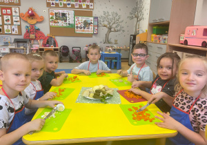 "Smaki jesieni" - projekt edukacyjny w gr. XI