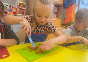 "Smaki jesieni" - projekt edukacyjny w gr. XI