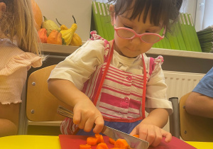 "Smaki jesieni" - projekt edukacyjny w gr. XI