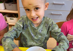 "Smaki jesieni" - projekt edukacyjny w gr. XI