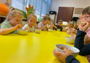 "Smaki jesieni" - projekt edukacyjny w gr. XI