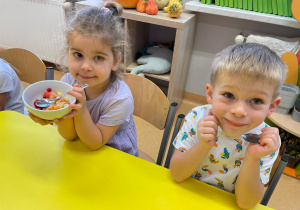 "Smaki jesieni" - projekt edukacyjny w gr. XI