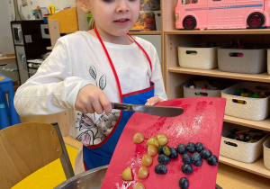 "Smaki jesieni" - projekt edukacyjny w gr. XI