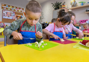 "Smaki jesieni" - projekt edukacyjny w gr. XI