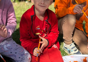 "Jesienna paleta barw"- projekt edukacyjny w grupie VI