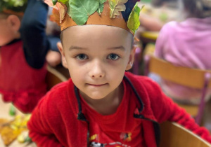 "Jesienna paleta barw"- projekt edukacyjny w grupie VI