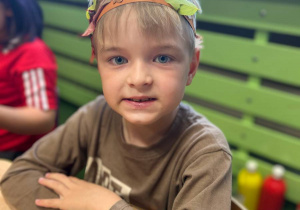 "Jesienna paleta barw"- projekt edukacyjny w grupie VI