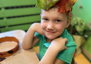 "Jesienna paleta barw"- projekt edukacyjny w grupie VI