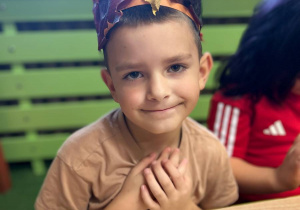 "Jesienna paleta barw"- projekt edukacyjny w grupie VI