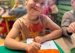 "Jesienna paleta barw"- projekt edukacyjny w grupie VI