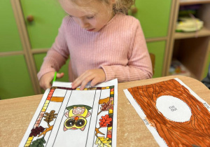 "Jesienna paleta barw"- projekt edukacyjny w grupie VI