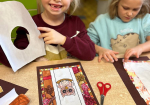 "Jesienna paleta barw"- projekt edukacyjny w grupie VI