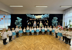 Pasowanie na przedszkolaka w grupie VII