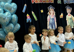 Pasowanie na przedszkolaka w grupie VII