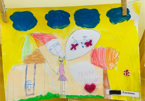 MOJE PRAWA - konkurs plastyczny w gr. XI i XII