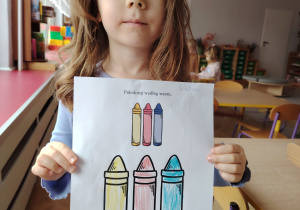 Dzień kredki w grupie II