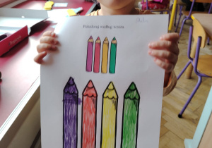 Dzień kredki w grupie II