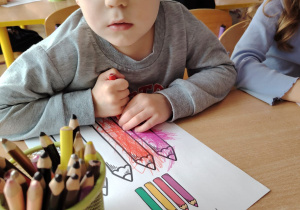 Dzień kredki w grupie II