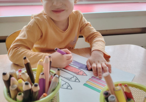 Dzień kredki w grupie II