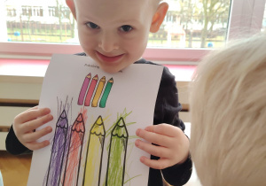 Dzień kredki w grupie II