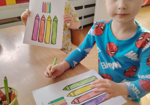 Dzień kredki w grupie II