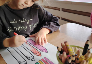 Dzień kredki w grupie II