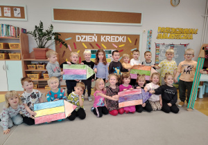 Dzień kredki w grupie II