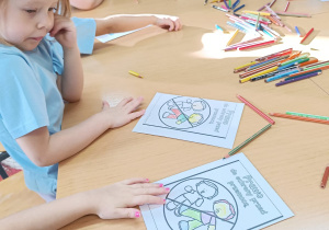 "Dzieci swoje prawa mają..."- wizyta przedszkolaków z gr. XII w Miejskiej Bibliotece Publicznej w Koninie - Filia "Medyczna"