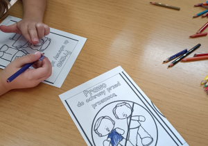 "Dzieci swoje prawa mają..."- wizyta przedszkolaków z gr. XII w Miejskiej Bibliotece Publicznej w Koninie - Filia "Medyczna"