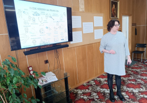 "Dzieci swoje prawa mają..."- wizyta przedszkolaków z gr. XII w Miejskiej Bibliotece Publicznej w Koninie - Filia "Medyczna"