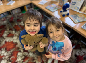 Misiowe świętowanie i biblioteczna przygoda - grupa III