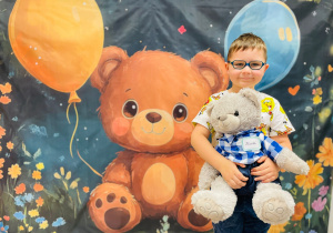 Dzień Pluszowego Misia i wizyta w bibliotece - gr. XI