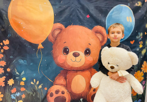 Dzień Pluszowego Misia i wizyta w bibliotece - gr. XI