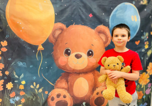 Dzień Pluszowego Misia i wizyta w bibliotece - gr. XI