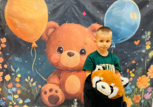 Dzień Pluszowego Misia i wizyta w bibliotece - gr. XI