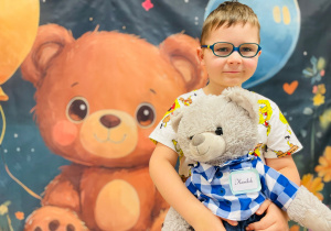 Dzień Pluszowego Misia i wizyta w bibliotece - gr. XI