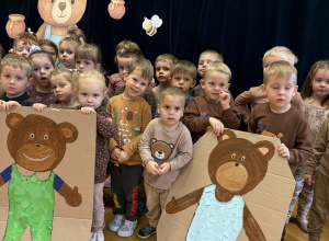 Święto dziś ma Pluszowy Miś- wspólne świętowanie grup II oraz VII