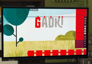 GADKI – program wzmacniania bezpieczeństwa dzieci – grupa IV i V