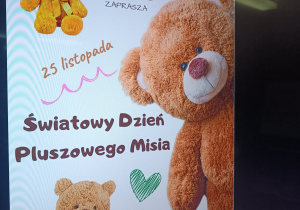 Dzień Pluszowego Misia i misiowa przygoda w bibliotece - gr. XII