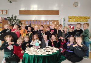 Andrzejkowe czary-mary w grupie II