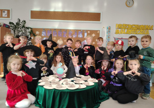 Andrzejkowe czary-mary w grupie II