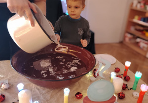 Andrzejkowe czary-mary w grupie II