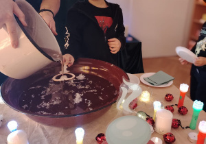 Andrzejkowe czary-mary w grupie II