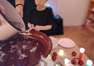 Andrzejkowe czary-mary w grupie II