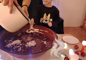 Andrzejkowe czary-mary w grupie II