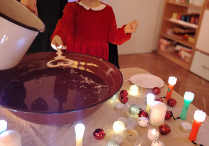 Andrzejkowe czary-mary w grupie II